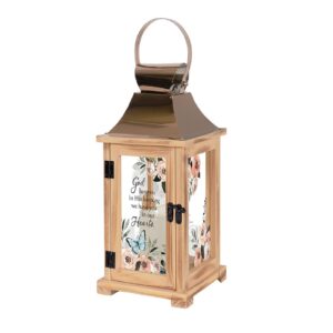 God Has You in His Keeping Memorial Lantern