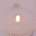 Serenity Prayer Candle with Cross Design
