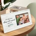 Luke 1:37 Scripture Picture Frame with Family Photo Display