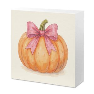 Pumpkin Bow Keepsake Box