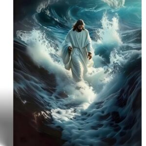 Jesus Walking on the Water Canvas Print